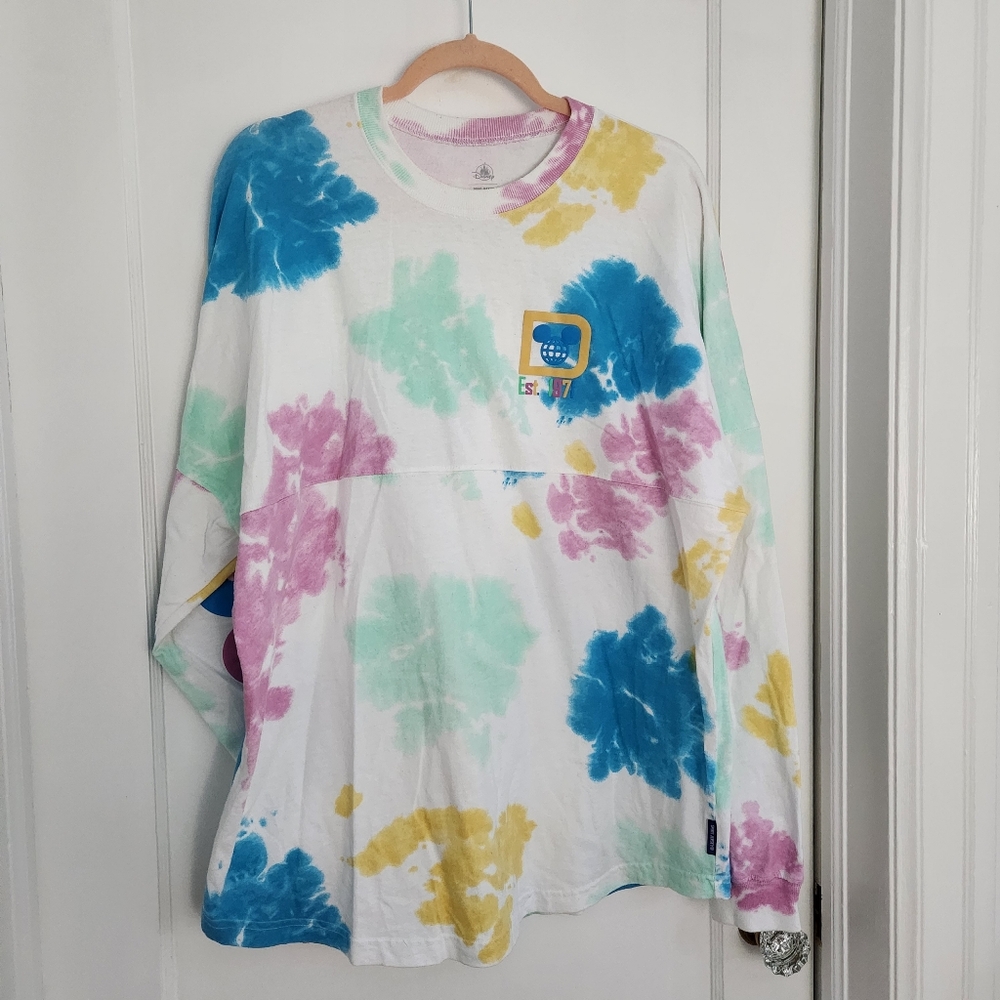 Walt Disney Worl Colourful Tie Dye Spirit Jersey